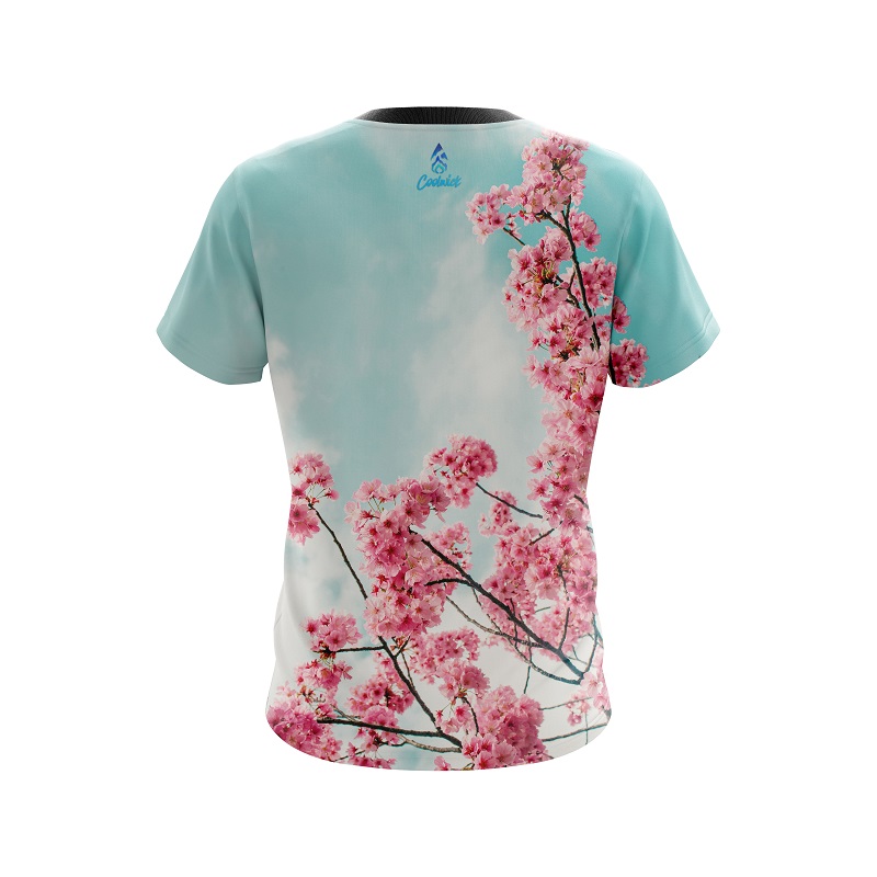 Plain Cherry Blossom CoolWick Bowling Jersey